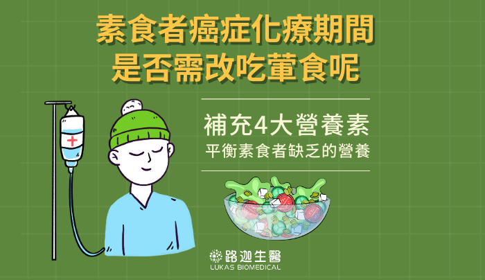 【食在好健康】素食者癌症化療期間 是否需改吃葷食呢？